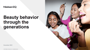 US Beauty behavior through the generations